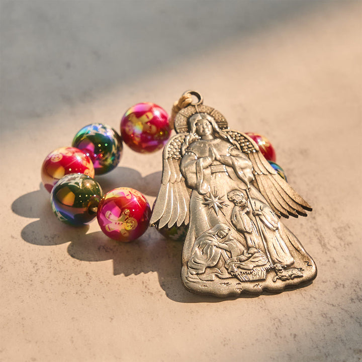 FREE Today: 3-Style Christmas Holy Nativity Pocket Rosary: Christmas Shimmer Beads & Unique Birth Scene Pendants - image 4