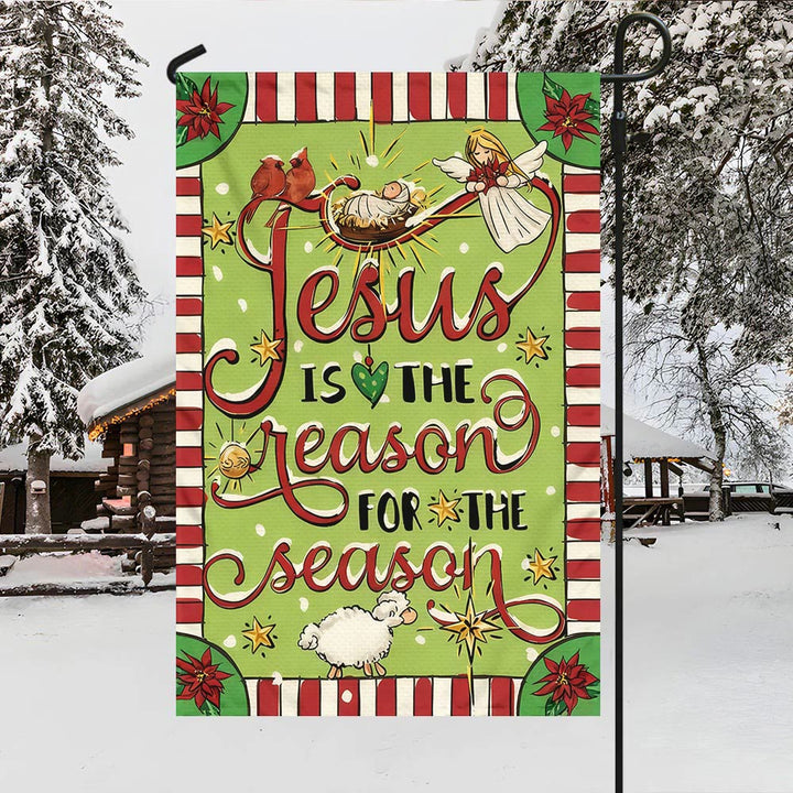 Christianartworkshop Seasonal Nativity Garden Flag Series: Stylish Faith Token for Holiday Yards - image 2