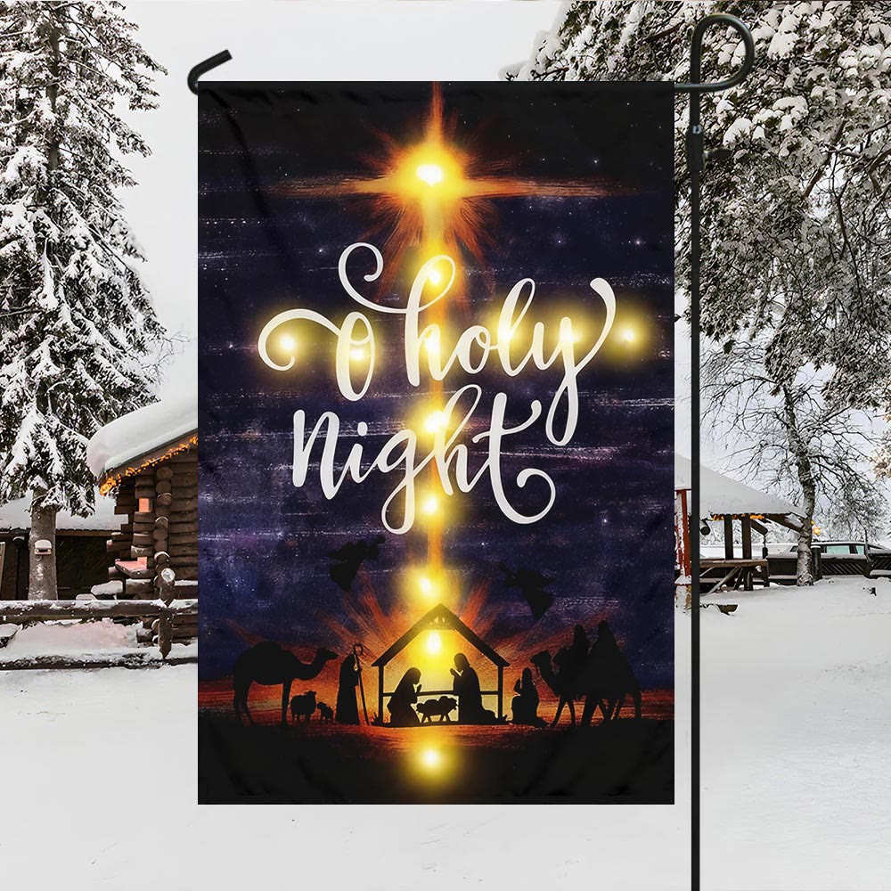 Christianartworkshop Seasonal Nativity Garden Flag Series: Stylish Faith Token for Holiday Yards - image 8