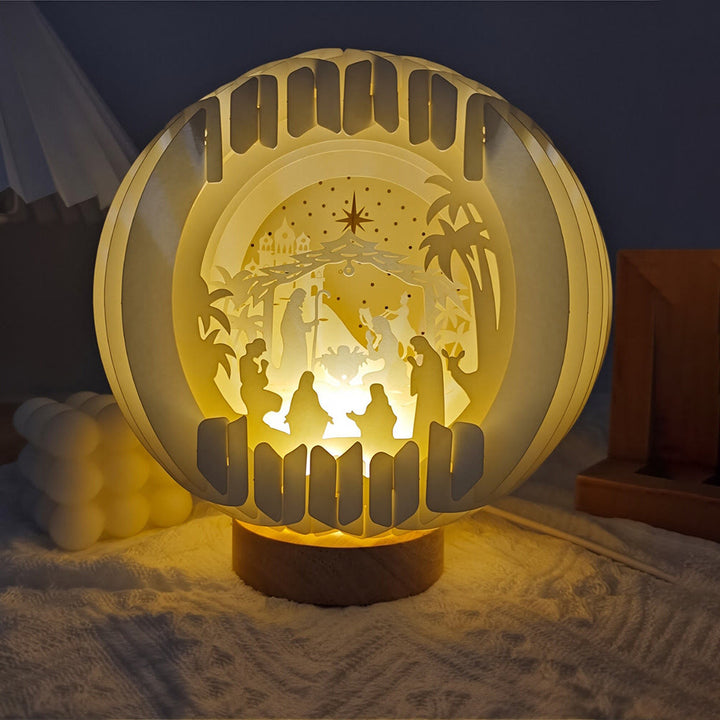 Christianartworkshop Nativity Globe Lamp: A Glowing Embrace of Christmas Faith & Wonder - image 10