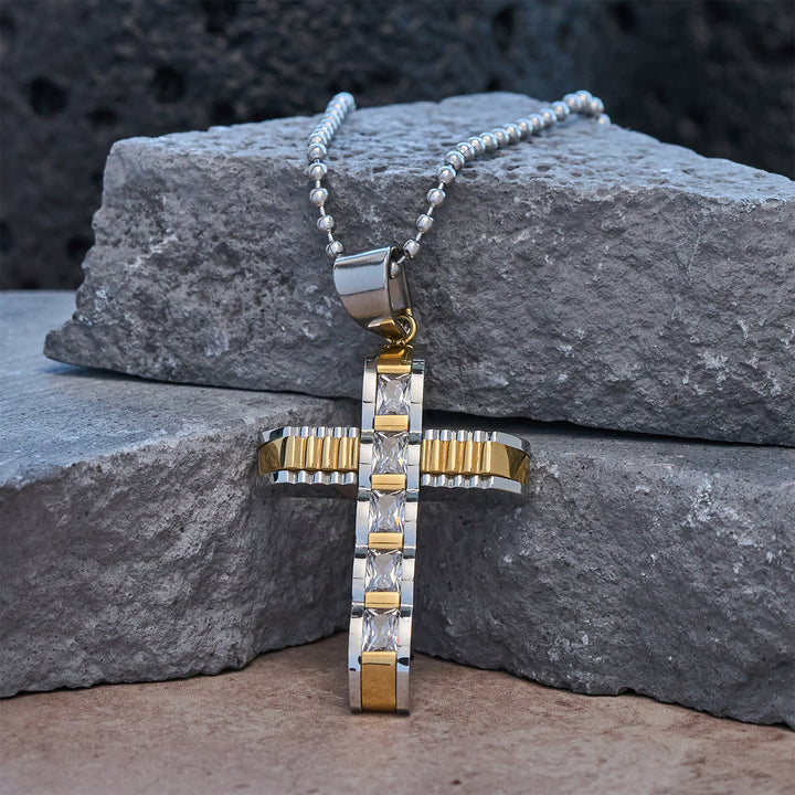 FREE Today: 4-Color Alloy Zircon Cross Necklace: Small Daily Faith Token for Personal Style - image 11