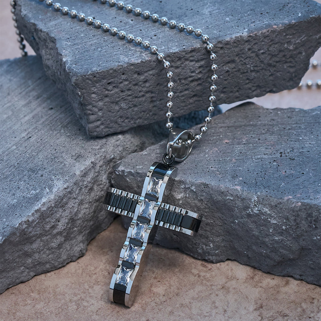 FREE Today: 4-Color Alloy Zircon Cross Necklace: Small Daily Faith Token for Personal Style - image 7