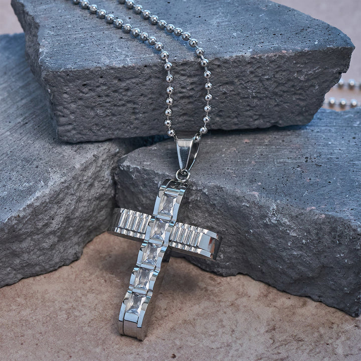 FREE Today: 4-Color Alloy Zircon Cross Necklace: Small Daily Faith Token for Personal Style - image 4