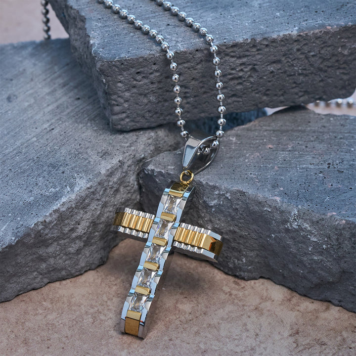 FREE Today: 4-Color Alloy Zircon Cross Necklace: Small Daily Faith Token for Personal Style - image 10