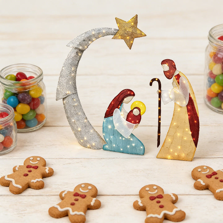 Christianartworkshop Nativity Star Light Deco Series: Divine Presence & Christmas Reverence - image 9