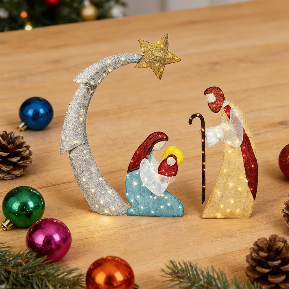 Christianartworkshop Nativity Star Light Deco Series: Divine Presence & Christmas Reverence - image 10