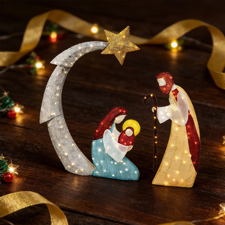 Christianartworkshop Nativity Star Light Deco Series: Divine Presence & Christmas Reverence - image 11