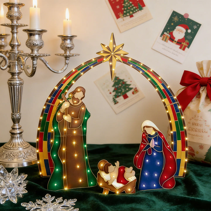 Christianartworkshop Nativity Star Light Deco Series: Divine Presence & Christmas Reverence - image 8