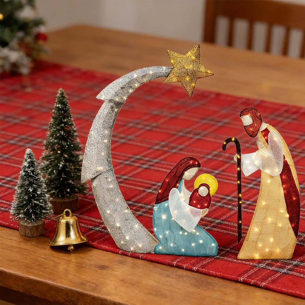 Christianartworkshop Nativity Star Light Deco Series: Divine Presence & Christmas Reverence - image 14