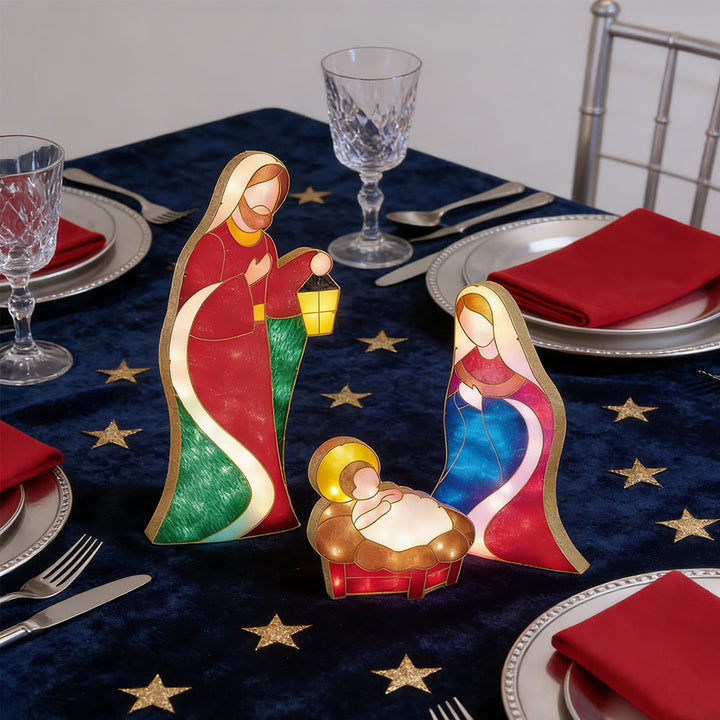 Christianartworkshop Nativity Star Light Deco Series: Divine Presence & Christmas Reverence - image 3