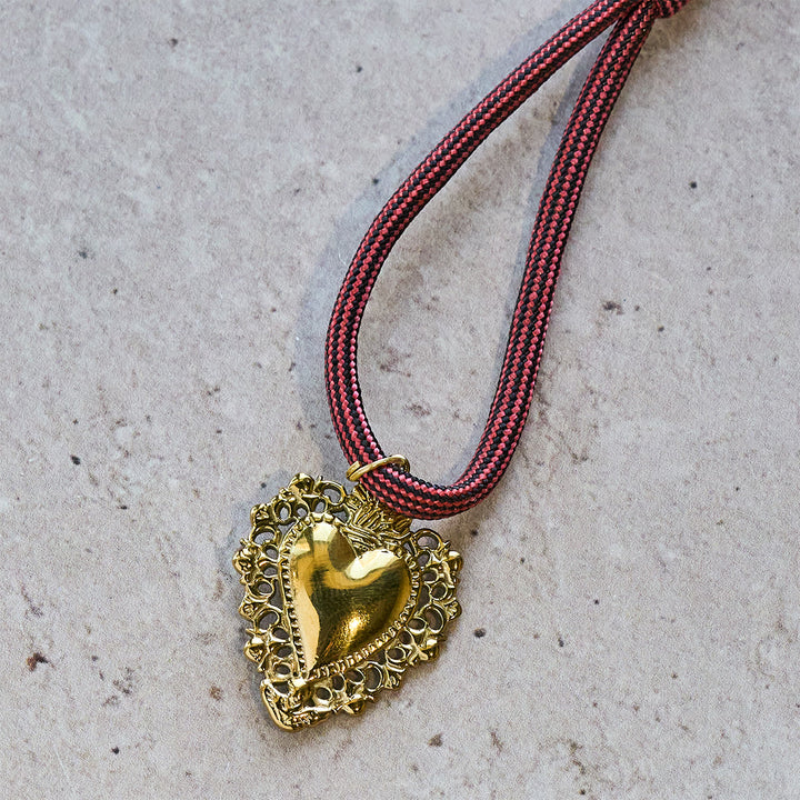 FREE Today: Portable Faith Pocket Rosary: Black Beads, Woven Cord & Sacred Gilded Charm - image 9