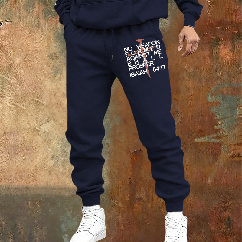 Christianartworkshop Isaiah 54:17 Sweatpants: Faithful Companion for Daily Routines - image 10