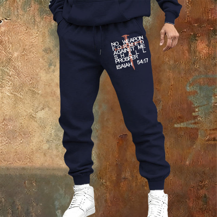 Christianartworkshop Isaiah 54:17 Sweatpants: Faithful Companion for Daily Routines - image 10