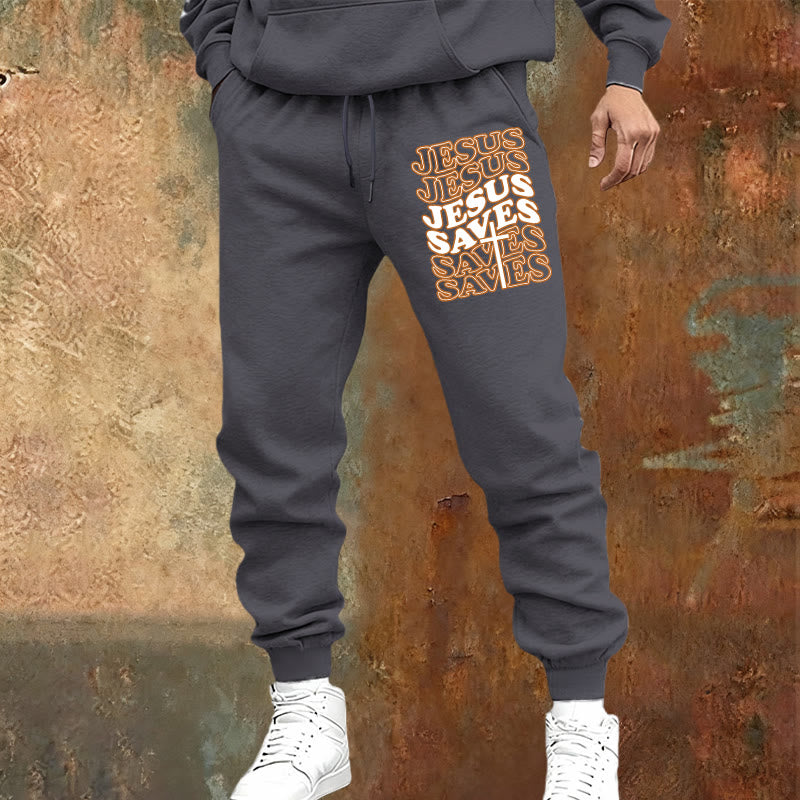 Christianartworkshop Jesus Saves Sweatpants: Daily Comfort Wrapped in Devotion - image 10