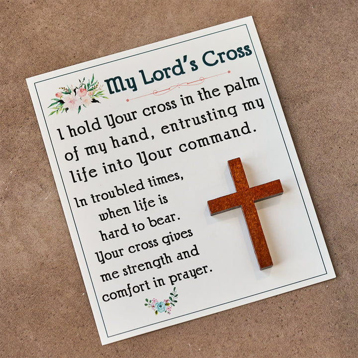 Christianartworkshop Entrust My Life Pocket Cross: Daily Grace Reminder for Routines - image 5