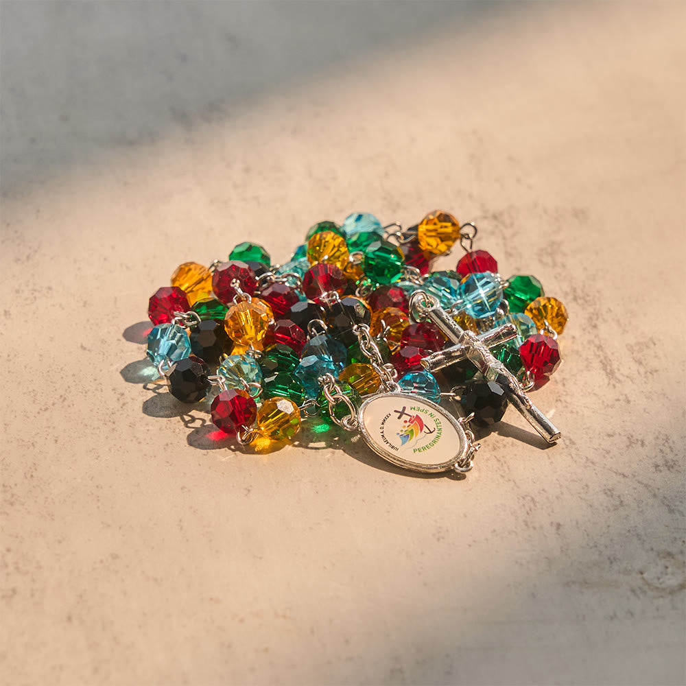 FREE Today: Colorful Bead Rosary: Thoughtful Gift of Devotion & Light - image 5
