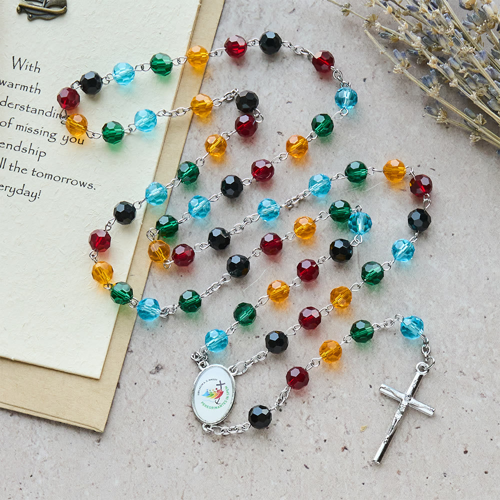 FREE Today: Colorful Bead Rosary: Thoughtful Gift of Devotion & Light - image 4