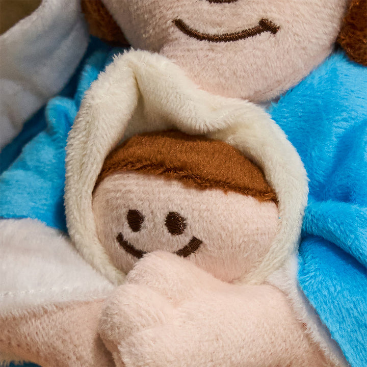 Christianartworkshop Soft Madonna & Child Plush: Quiet Reminder of Tender Grace - image 4