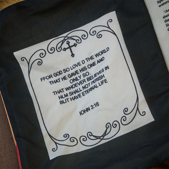 Christianartworkshop Bible-Themed Plush Pillow: Cozy Companion of Grace & Truth - image 6