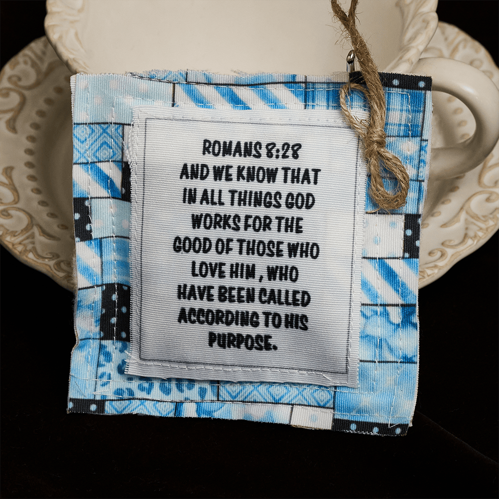 Christianartworkshop Scripture Prayer Pocket Token: Portable Companion of Grace - D - image 6