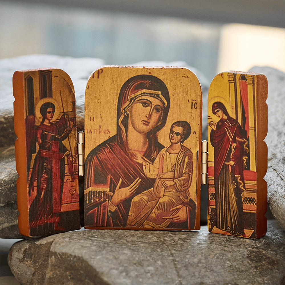 Christianartworkshop Sturdy Spiritual Icon: Quiet Reminder of Divine Presence - image 10