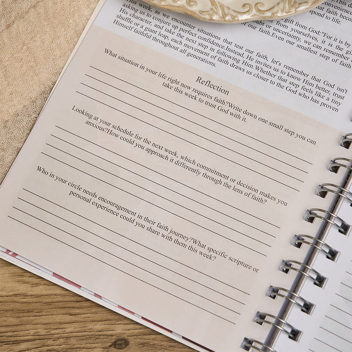 Christianartworkshop Bible in a Year Journal: Warm Comfort for Daily Study - image 2