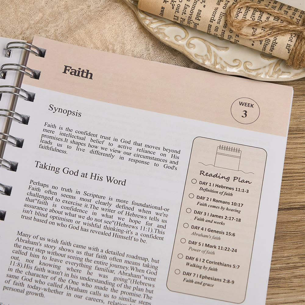 Christianartworkshop Bible in a Year Journal: Warm Comfort for Daily Study - image 3