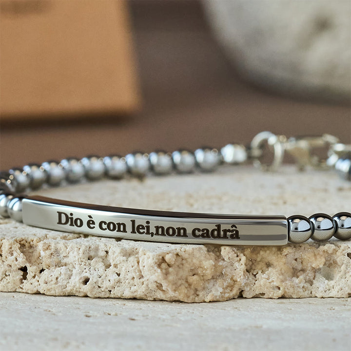 FREE Today: Matthew 19:26 & German Psalm 46:5 Bracelet with Gift Card: Quiet Reminder of Divine Presence - image 5