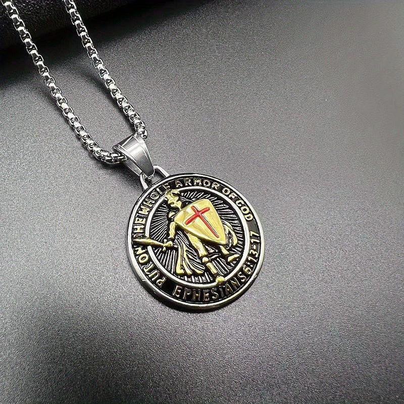 FREE Today: Vintage 3-Color Ephesians 6 Necklace: Quiet Reminder of Spiritual Strength - image 10