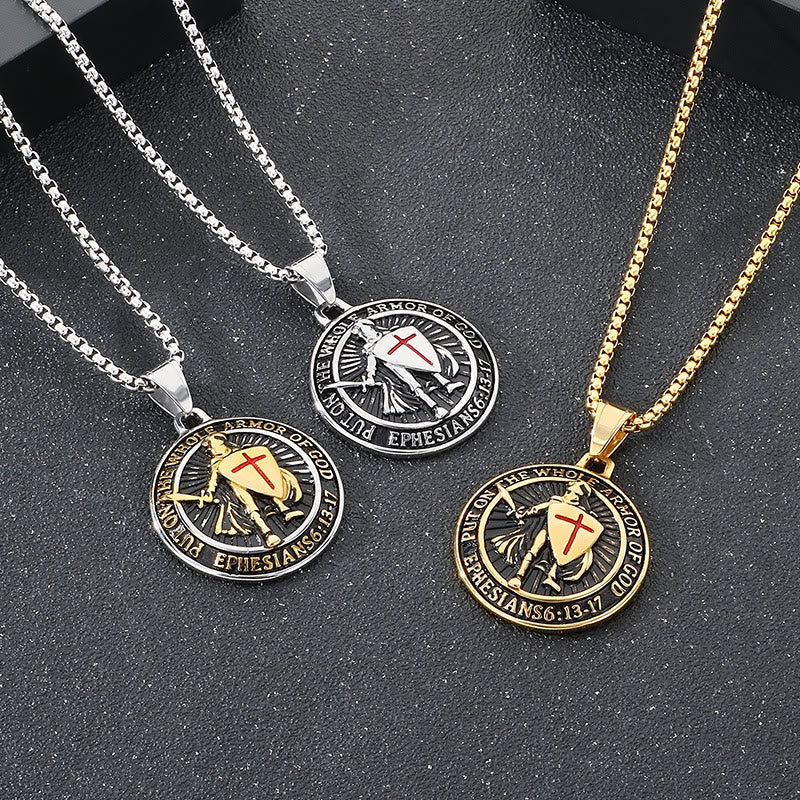Christianartworkshop Ephesians 6 Necklace: Quiet Reminder of Spiritual Strength - image 10