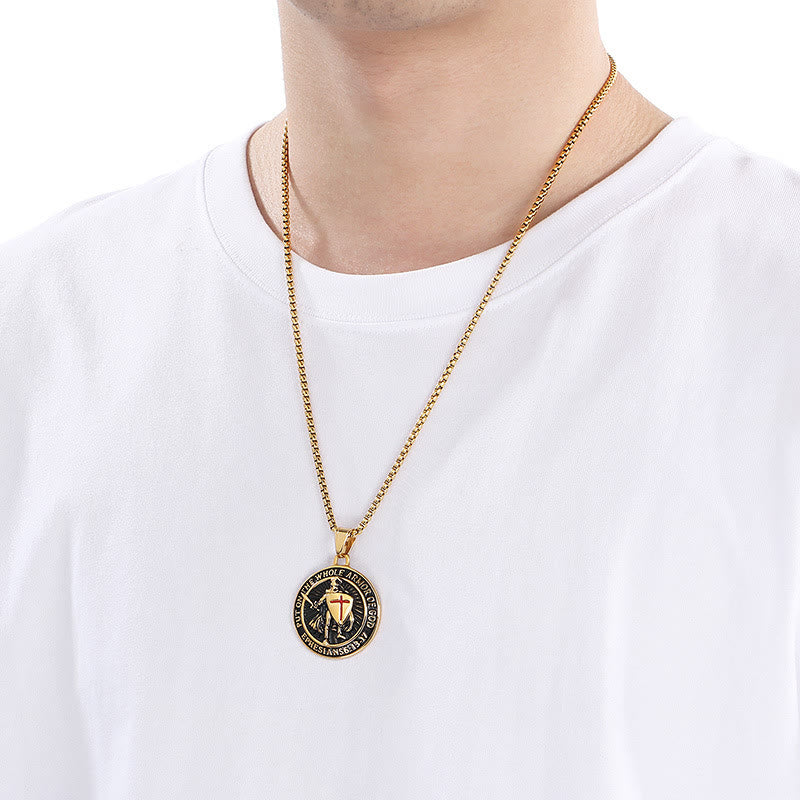 FREE Today: Vintage 3-Color Ephesians 6 Necklace: Quiet Reminder of Spiritual Strength - image 6