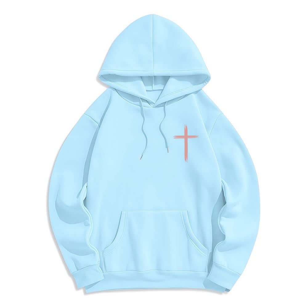 Christianartworkshop Do All In Love Scripture Floral Fleece Lined Polyester Hoodie - image 24