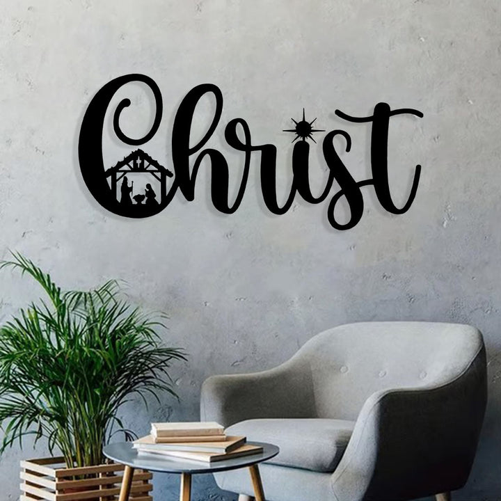 Christianartworkshop Christ Nativity Metal Wall Decor: Tender Reverence for All - image 4