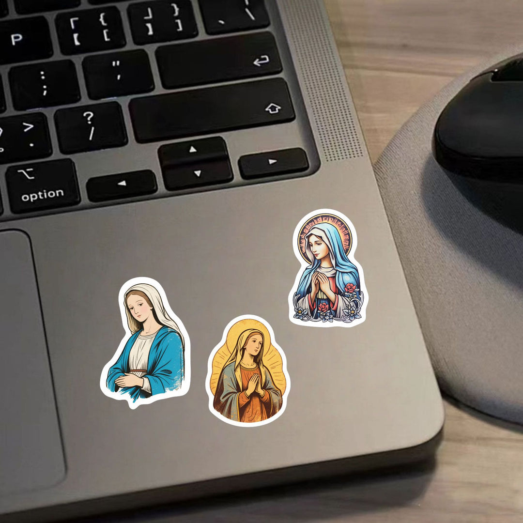 Christianartworkshop Faith-Filled Icon Stickers: Soothing for Daily Spaces - image 10