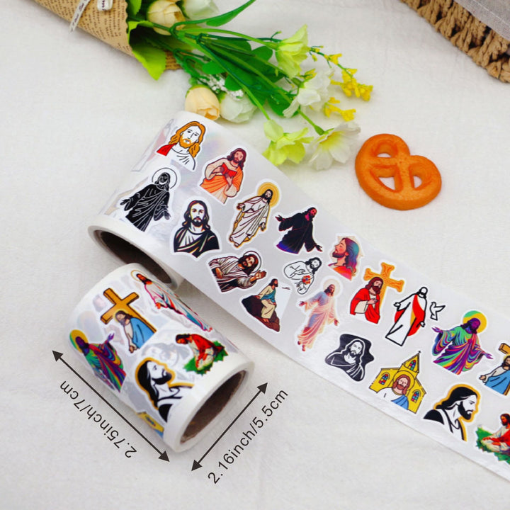 Christianartworkshop Faith-Filled Icon Stickers: Soothing for Daily Spaces - C - image 6