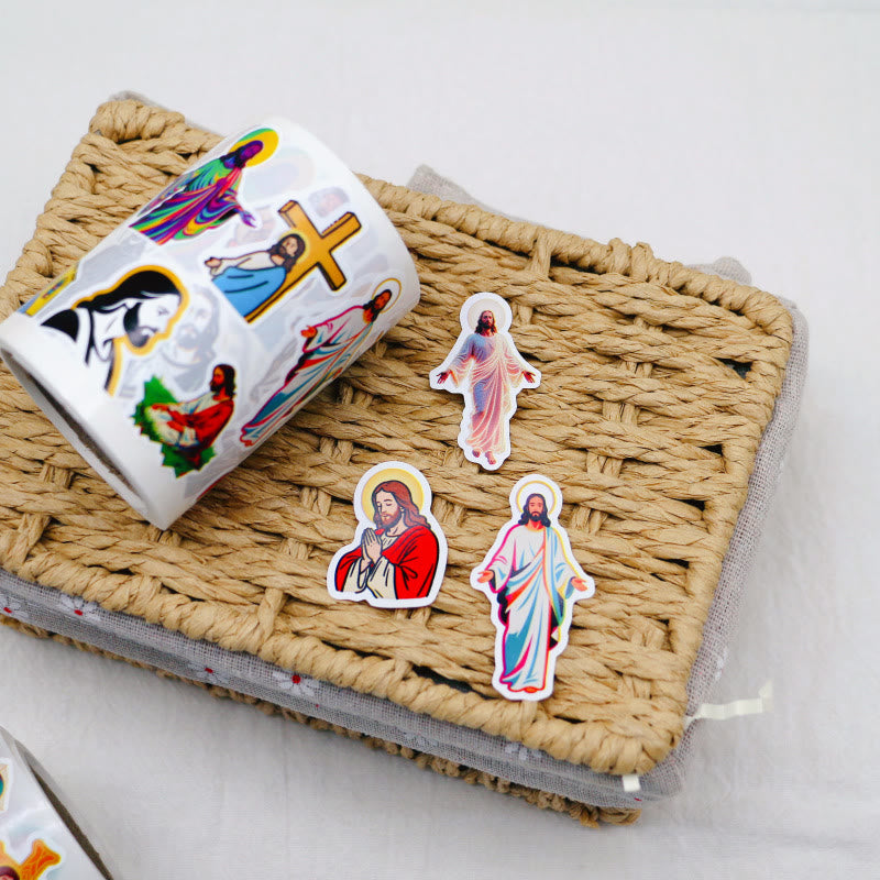 Christianartworkshop Faith-Filled Icon Stickers: Soothing for Daily Spaces - image 9