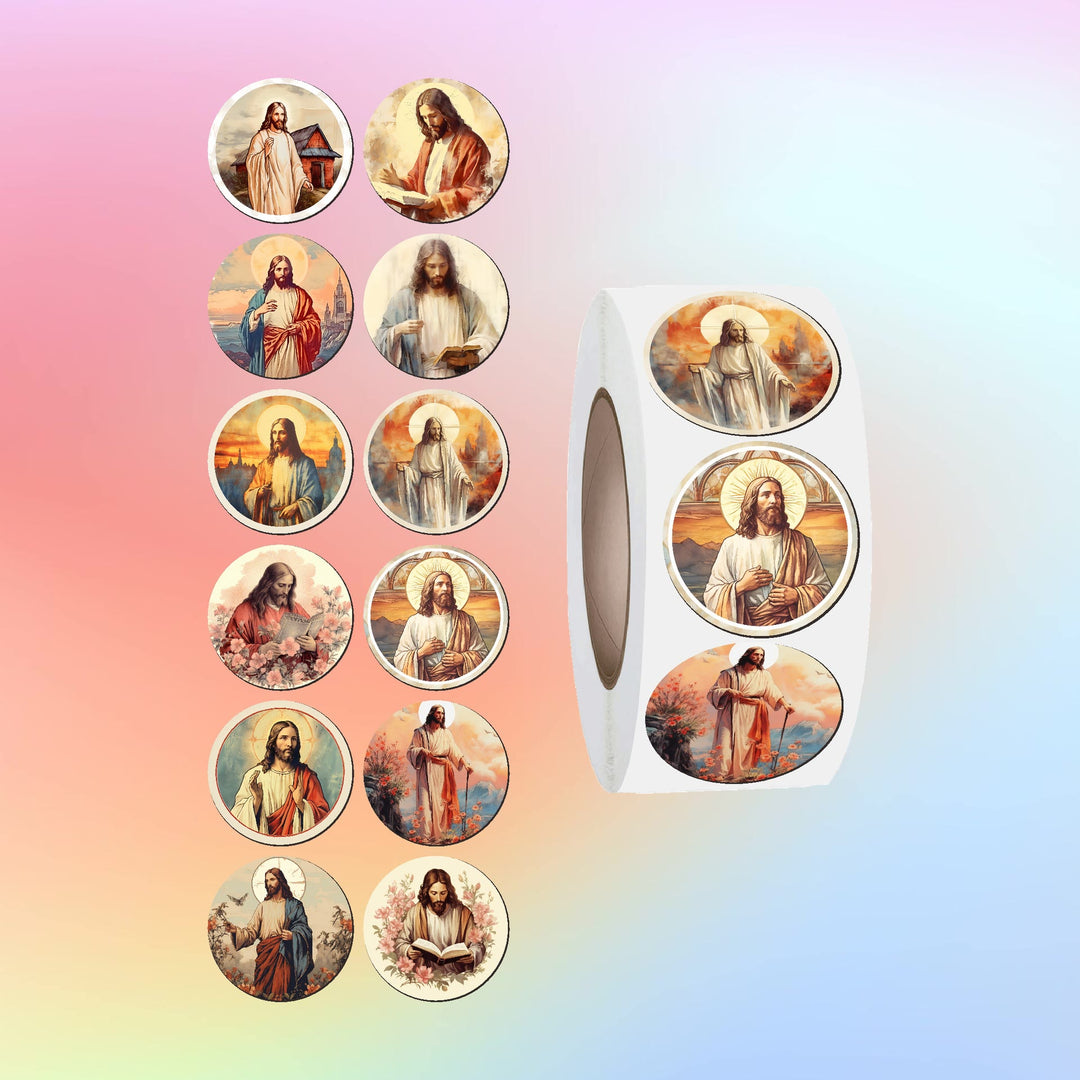 Christianartworkshop Faith-Filled Icon Stickers: Soothing for Daily Spaces - image 3