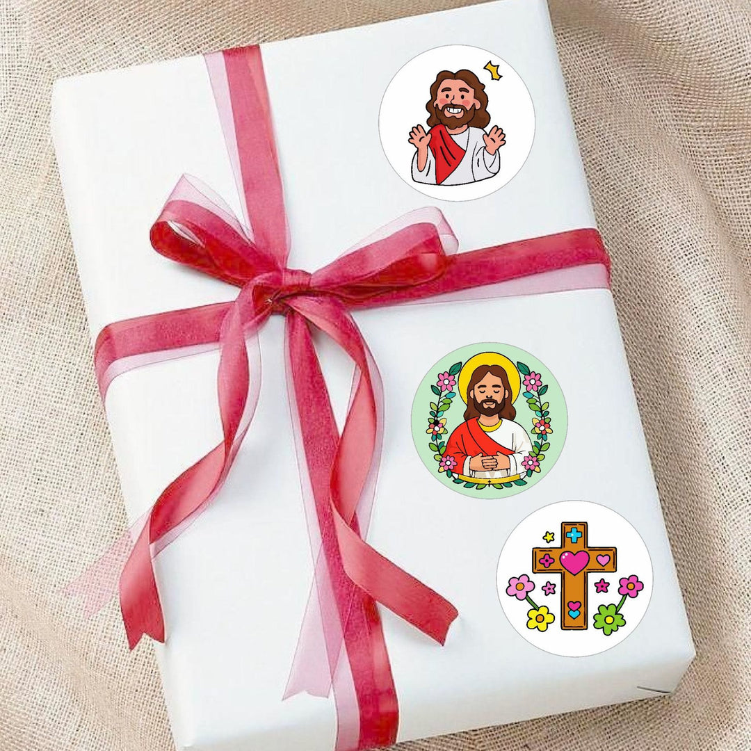 Christianartworkshop Faith-Filled Icon Stickers: Soothing for Daily Spaces - image 12