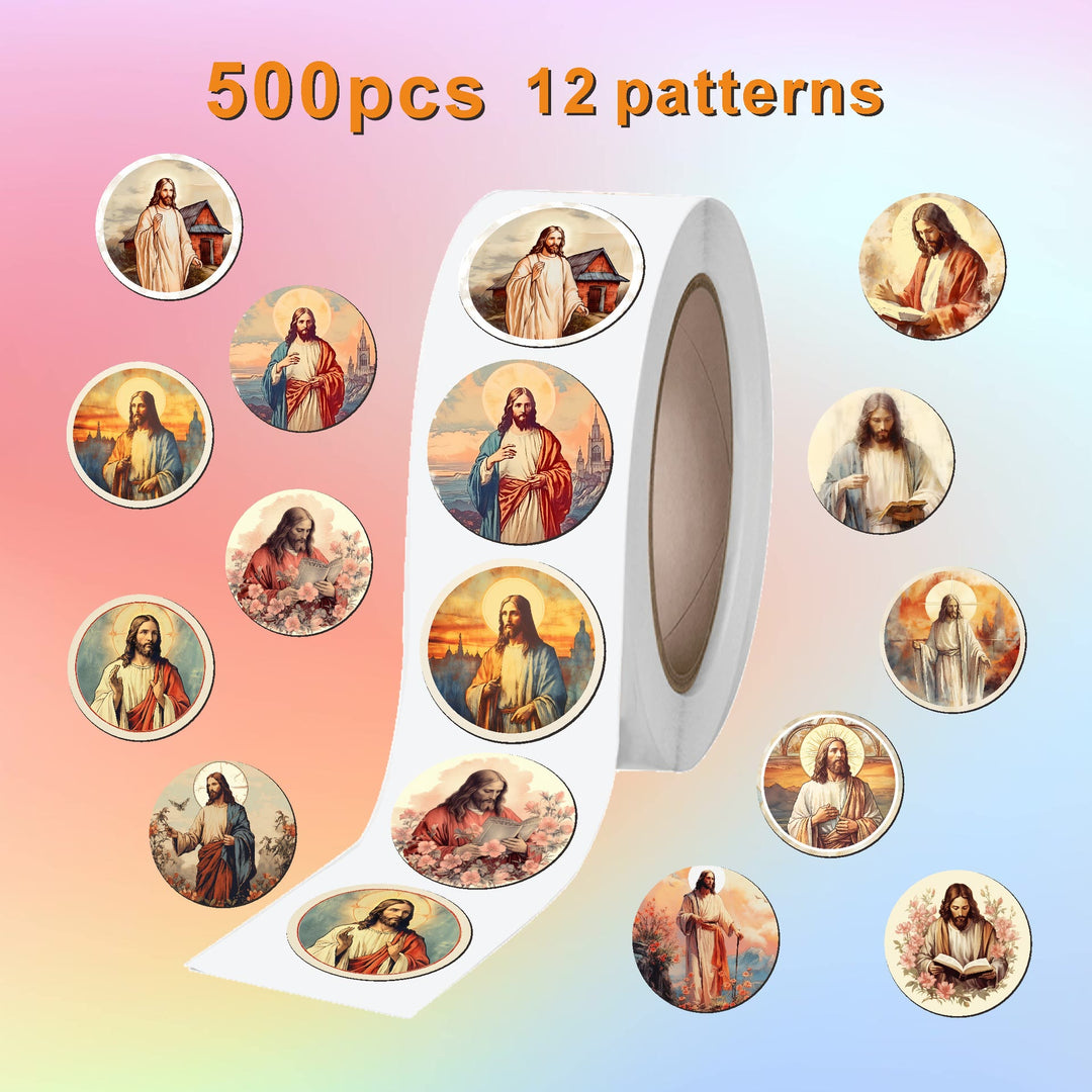 Christianartworkshop Faith-Filled Icon Stickers: Soothing for Daily Spaces - image 2