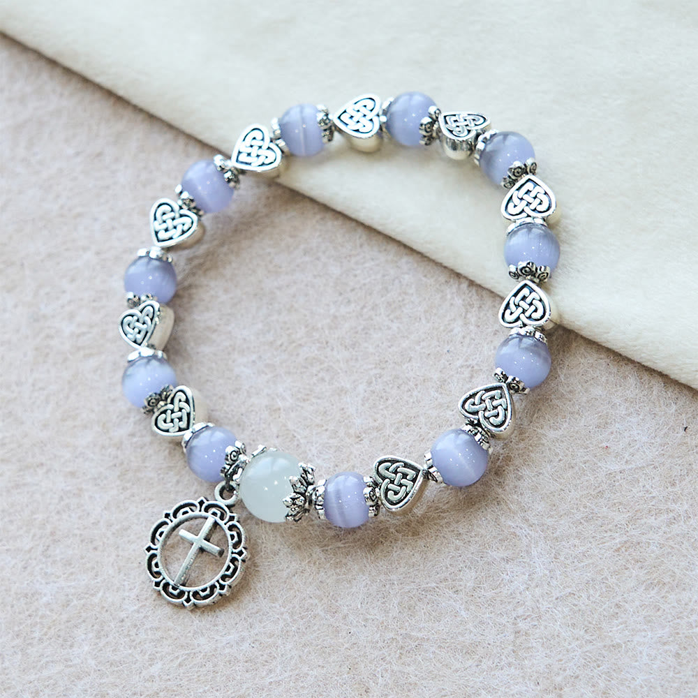 FREE Today: Celtic Knot Cat’s Eye Bracelet: Gentle Companion of Daily Grace - image 3