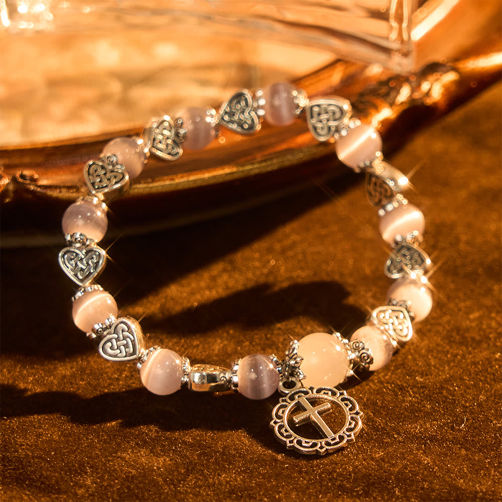 FREE Today: Celtic Knot Cat’s Eye Bracelet: Gentle Companion of Daily Grace - image 4