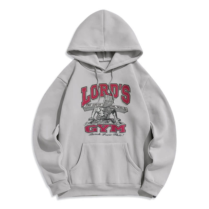 Christianartworkshop LORD’S GYM Redemption Fleece Lined Polyester Hoodie - image 20