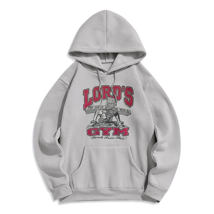 Christianartworkshop LORD’S GYM Redemption Fleece Lined Polyester Hoodie - image 20