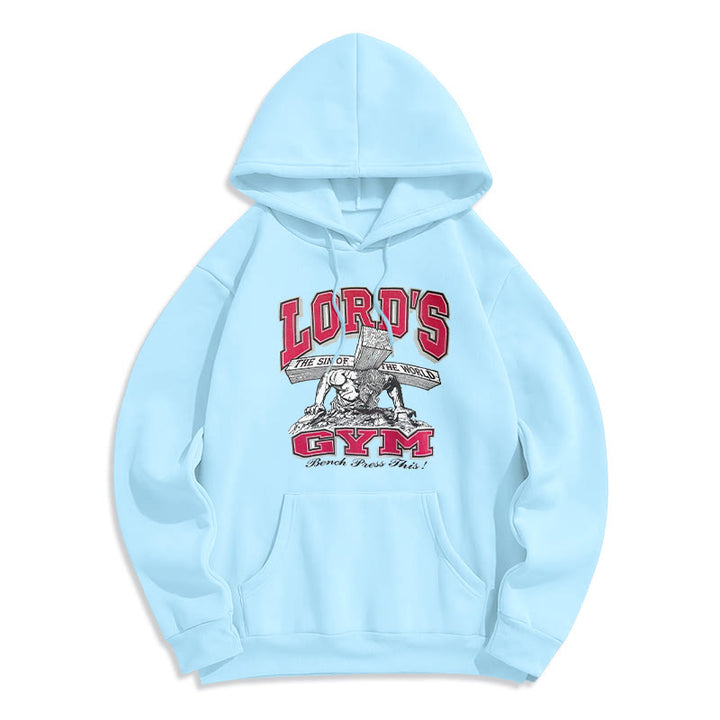 Christianartworkshop LORD’S GYM Redemption Fleece Lined Polyester Hoodie - image 1