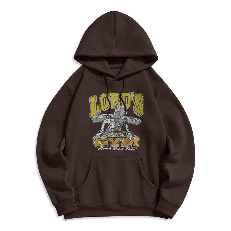 Christianartworkshop LORD’S GYM Redemption Fleece Lined Polyester Hoodie - image 11