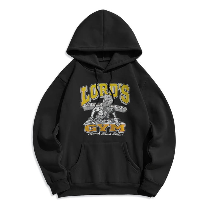 Christianartworkshop LORD’S GYM Redemption Fleece Lined Polyester Hoodie - image 14