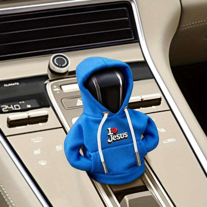 Christianartworkshop Customizable Hoodie Gear Shift Cover: Your Unique Faith, On the Road - image 8