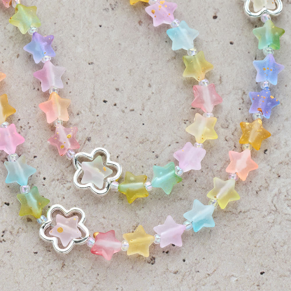 Christianartworkshop Gradient Acrylic Star Rosary with Our Lady & Crucifix: Vibrant Faith for Daily Devotion - image 7