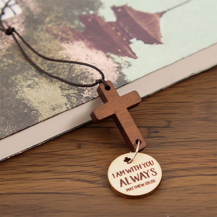 Christianartworkshop Wooden Car Pendant with Gift Card: Devotion Wrapped in Natural Style - image 6