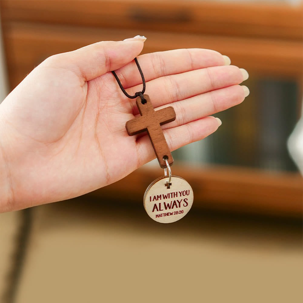 Christianartworkshop Wooden Car Pendant with Gift Card: Devotion Wrapped in Natural Style - image 8